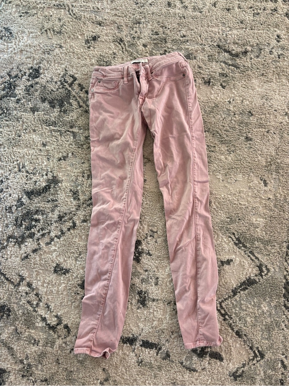 Fidelity Slim Pink Corduroy Skinny Pants